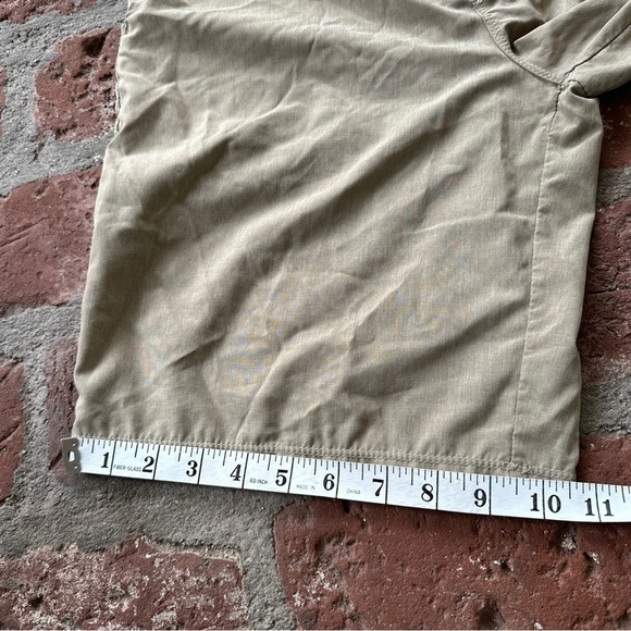 Hurley men’s knee length lightweight shorts size 30 beige Tan casual summer - Picture 5 of 15